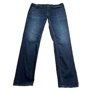 True Religion Jeans Mens 40 Blue Geno Relaxed Slim Stretch Denim Casual Everyday